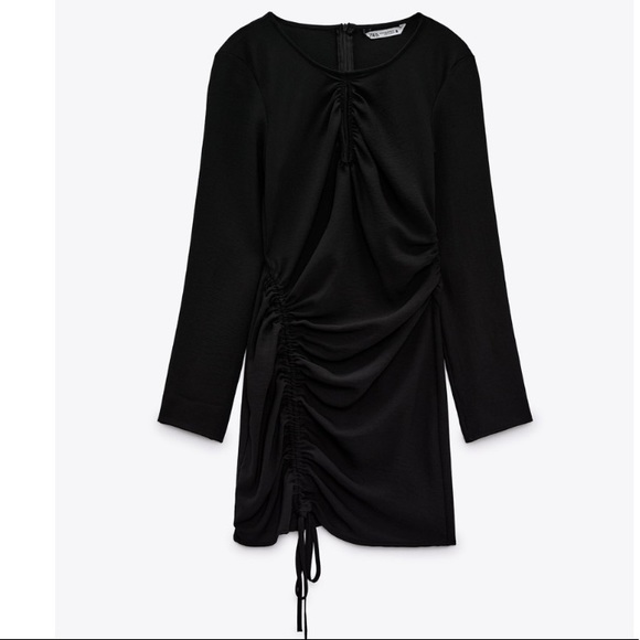 ZARA BLACK MINI DRESS ❤️‍🔥NWT - Picture 3 of 9